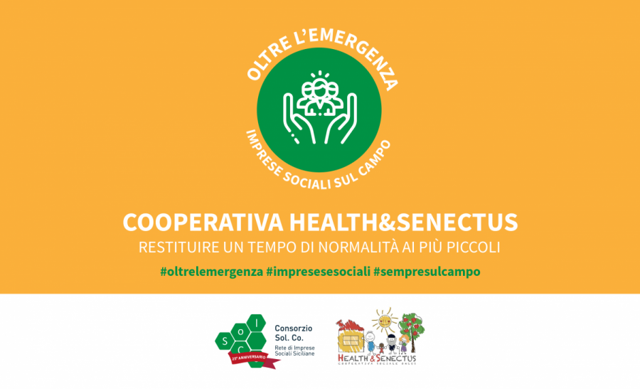 Cooperativa Health&Senecutus, restituire un tempo di normalità ai più piccoli